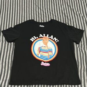 Barbie | Graphic “Hi, Allan!” Kids T-Shirt | Size Large